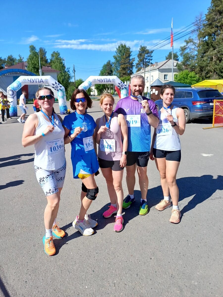 Команда RunStart на полумарафоне в Чупе